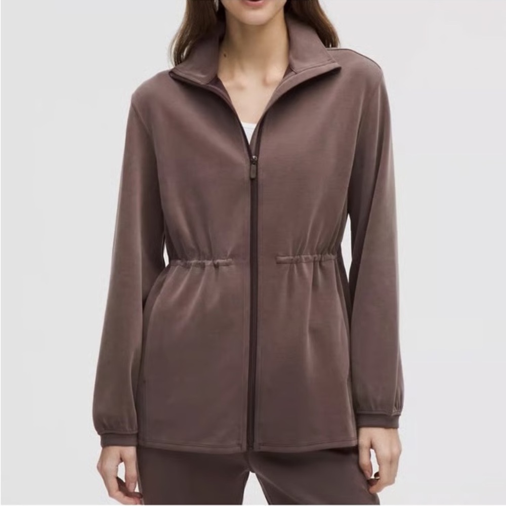 Lululemon Softstreme Cinch Waist Full Zip Jacket ESPR